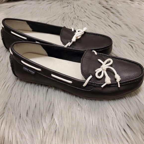 Cole Haan Black Zerogrand Moc Driver Sz 9 - Picture 2 of 8